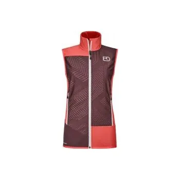 Ortovox COL BECCHEI VEST W coral L; Červená vesta + DÁREK DLE VÝBĚRU!