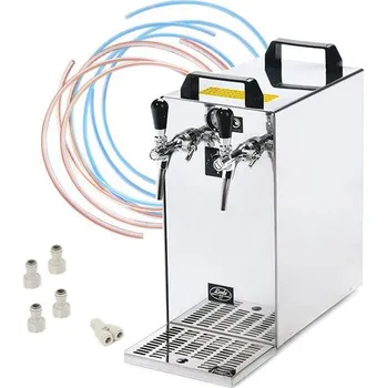 Chladicí zařízení na pivo Lindr KONTAKT 40/Kprofi NEW Green Line - kompletní sestava