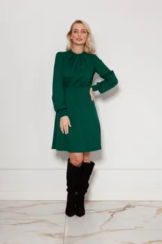 Dámské šaty Lanti SUK210 zelené