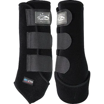 Koňské kamaše Kloubové chrániče Kentaur neoprénové - zadní černé - vel. 2