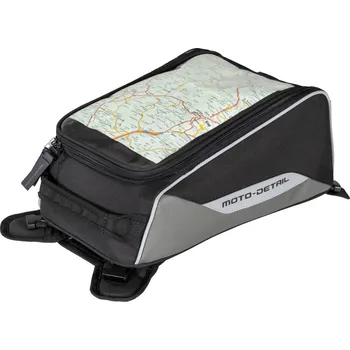 Zavazadlo na motocykl Textilní tankvak Moto-Detail 7 litrů na magnety a přezky
