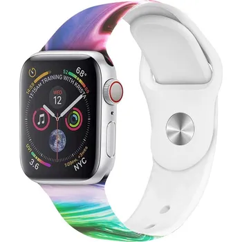 Řemínek na hodinky AW Apple Watch řemínek - Rozpitá Malba Šířka uchycení řemínku: 44/45/46/49mm, Délka řemínku: Pánský - M/L (15 - 21cm) IR-IMGRR19
