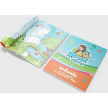 Česká hudba Karol a Kvído - Dobrodužství začíná (Zpěvník)