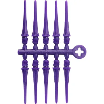Příslušenství pro šipky Cosmo Darts Hroty Cosmo Fit Point Plus Purple 50ks