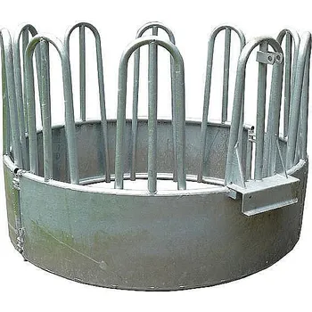 Krmelec kruhový pro skot a koně - 10 krmných míst se závěsem