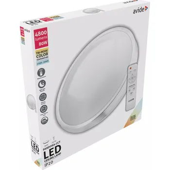 Stropní svítidlo Avide (9570065) stropní LED PANDORA 76cm, dálkové ovládání, 4800lm (poslední kusy)
