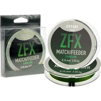 Zfish Rybářský vlasec ZFX match / feeder 0,23 mm 6,9 kg 150 m
