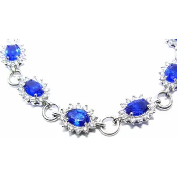 Náramek Stříbrný náramek Kate spinel - R1480 (Stříbrný náramek se spinely)