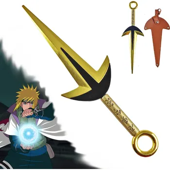 Sběratelství AF Zlatý bleskový kunai "4TH HOKAGE" Naruto