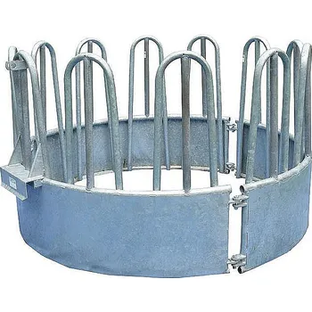 Chov hospodářského zvířete Krmelec kruhový pro skot a koně - 12 krmných míst se závěsem