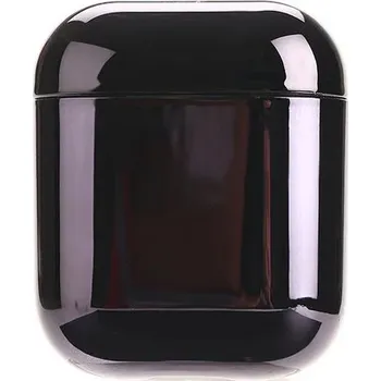 Příslušenství pro sluchátka Enem Metalicky lesklý obal na Airpods 1/2 - Černý (výprodej) APPOP001