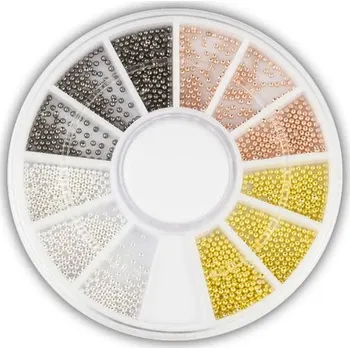 Karuselka na zdobení nehtů - kaviár 4 barev