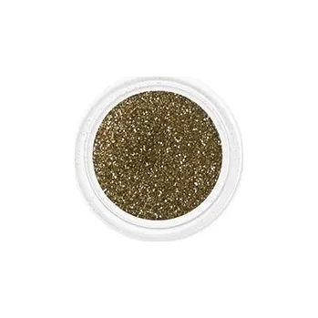 Brokát na zdobení nehtů B63 - Tmavě-zlatá