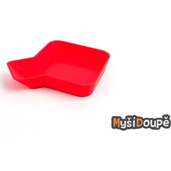 Příslušenství k deskovým hrám Myší Doupě Univerzální miska na žetony se zobáčkem - červená