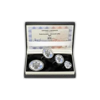 2018 - Proof - Moravská orlice - sada Ag