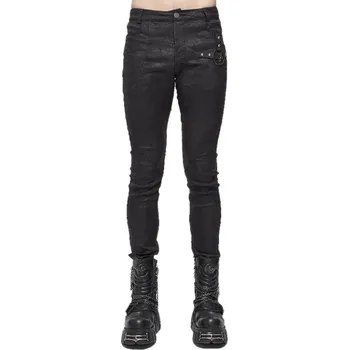 Pánské kalhoty kalhoty pánské DEVIL FASHION - Pulverize Punk Fitted Pentagram - XXL