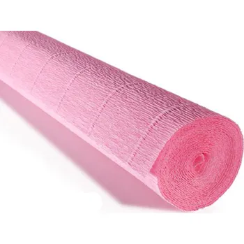 Krepový papír Cartotecnica Rossi Krepový papír role 180g (50 x 250cm) - růžová 549