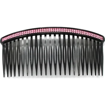 Ozdoba do vlasů Zdobený hřeben do vlasů Barva: růžová