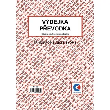 Výdejka - převodka A5 - 40 ks