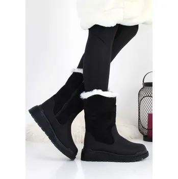 Dámské kozačky DoAndBe Nízké kozačky na klínku 6851-1B Velikost: 36