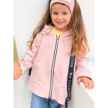 Dívčí mikina Dívčí mikina VSB- Sophii růžová, Velikost 146-152 cm 10-11 roků