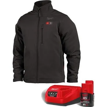 MILWAUKEE M12 HJBL5-201 (S) vyhřívaná bunda černá 12V/2Ah