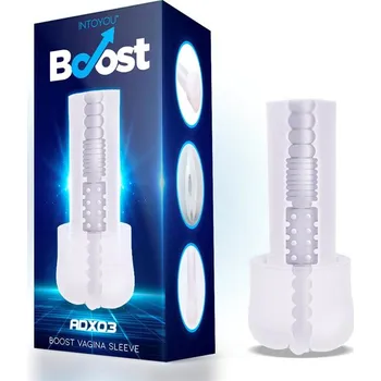Vakuová pumpa InToYou Boost Realistic Vagina Large Sleeve ADX03