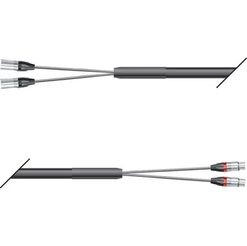 Příslušenství ke zvukové technice Sommer Cable QMMF-M02-00-1000 - 2x XLR F - 2x XLR M - 10m
