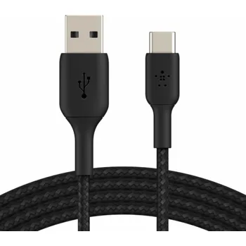 Datový kabel Belkin USB-C kabel, 2m, černý - odolný