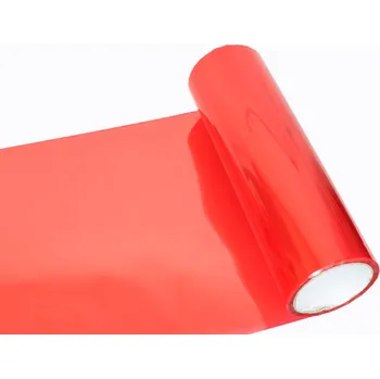 Polep vozidla Folie na světla tvarovatelná - červená