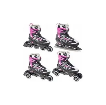 Zimní brusle Raven Profession 4v1 black/pink EU 35-39 brusle + DÁREK DLE VÝBĚRU!