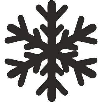 samolepka Vánoční samolepka - Vločka č.2 | Jpdesign.cz