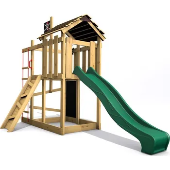 Dětské hřiště Dětské hřiště Monkey´s Home Malý pirát ZET se zelenou skluzavkou