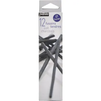 Pébéo sada uhlů, 12 ks, 5-6mm