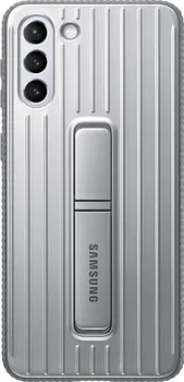 Pouzdro na mobilní telefon Samsung Protective Standing pro Galaxy S21+ šedý
