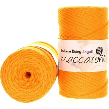 Příze Příze Abigail, 5mm, oranžová, 406d