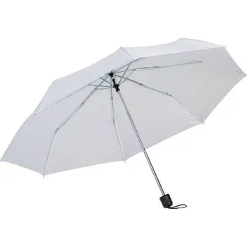 Deštník Bílý třídílný skládací deštník