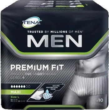 TENA Men Pants PU Maxi inkontinenční navlékací kalhotky pro muže L/XL 10 ks