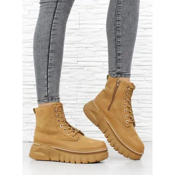 Dámská zimní obuv DnesObouvam.cz Dámské kotníkové boty HL2110KH Velikost: 37