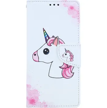 Pouzdro na mobilní telefon Pouzdro Xiaomi Redmi Note 8 Pro knížkové Jednorožec (kryt neboli obal na Xiaomi Redmi Note 8 Pro)