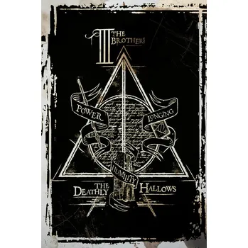Plakát Plakát, Obraz - Harry Potter - Deathly Hallows Graphic