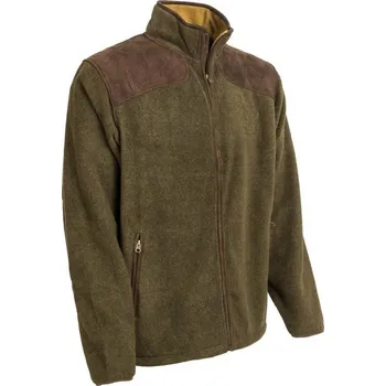 Pánská mikina Bunda Tramp fleece TMAVĚ ZELENÁ vel.XXL