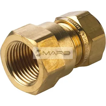 rozdělovač topení Flamco Šroubení svěrné přímé VSH s vnitřním závitem na měděné trubky 22 mm x Rp 3/4", 20400248