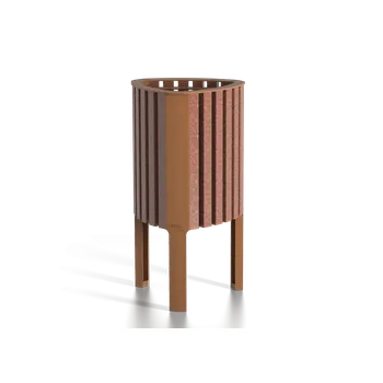 Venkovní odpadkový koš Benito Venkovní odpadkový koš GANA z recyklovaného plastu