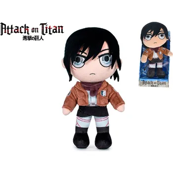 plyšák Mikro trading Utok Titánů - Mikasa Ackerman plyšový - 27 cm