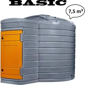 Nádrž na naftu dvouplášťová s velkou distribuční skříní SWIMER 7500 l verze BASIC
