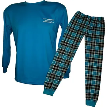 Pánské pyžamo Pánské pyžamo Betty Mode vel. XL modré Quality