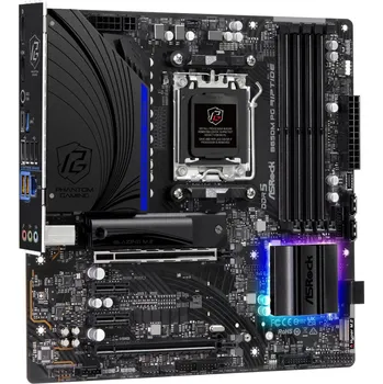 ASRock MB Sc AM5 B650M PG Riptide, AMD B650, 4xDDR5, 1xDP, 1xHDMI, mATX