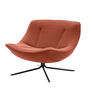 Křeslo Vera, Čalounění Vision 439 Grey, podnože bílá