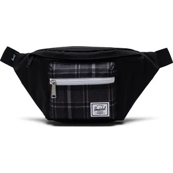 Městský batoh HERSCHEL ledvinka - Seventeen Black Grayscale Plaid (05679) velikost: OS